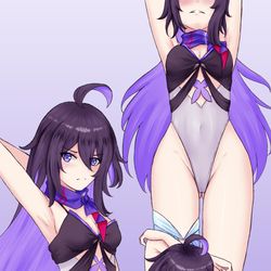This is a pixiv picture whose title is Seele 😤.