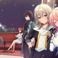 This is a pixiv picture whose title is Astral Express Crew.