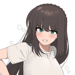 This is a pixiv picture whose title is 배꼽 보이는 지수.