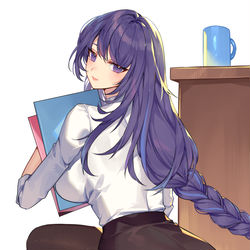 This is a pixiv picture whose title is 雷電.