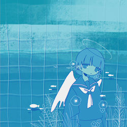 This is a pixiv picture whose title is プール8.