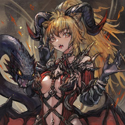 This is a pixiv picture whose title is がぉー.