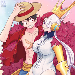 This is a pixiv picture whose title is アナタと最強.