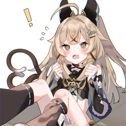 This is a pixiv picture whose title is 綺良々ちゃん🐱🐾.