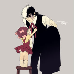 This is a pixiv picture whose title is B．J＆ピノコ.