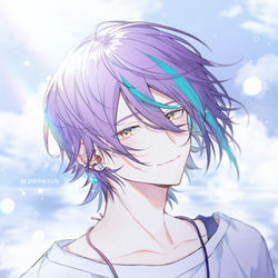 This is a pixiv picture whose title is 神代類💜💜.