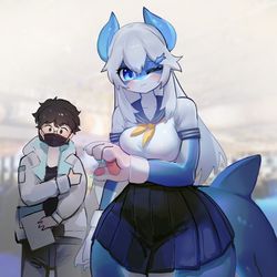 This is a pixiv picture whose title is 1.