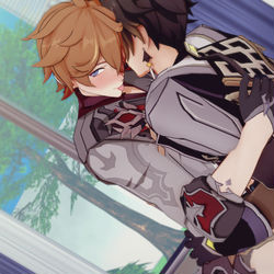 This is a pixiv picture whose title is Possessive Love.