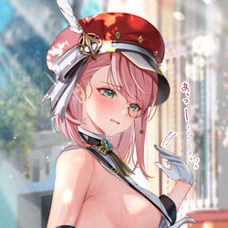 This is a pixiv picture whose title is とんでもない特ダネを探し回るシャルロット📷.