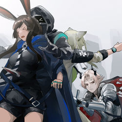 This is a pixiv picture whose title is アークナイツ11章.