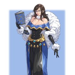 This is a pixiv picture whose title is commission work.