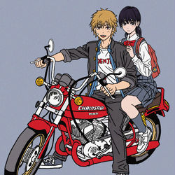 This is a pixiv picture whose title is Rider🏍️.