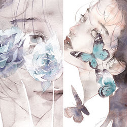 This is a pixiv picture whose title is 【6/2~3】北海道画材ユーザーショー.