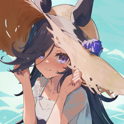 This is a pixiv picture whose title is 夏ライス.