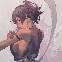 This is a pixiv picture whose title is 杠.