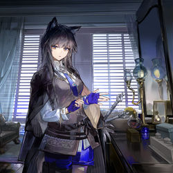This is a pixiv picture whose title is 血掟テキサス.