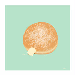 This is a pixiv picture whose title is クリームドーナツ.