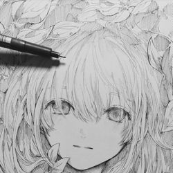 This is a pixiv picture whose title is 柔らかな.