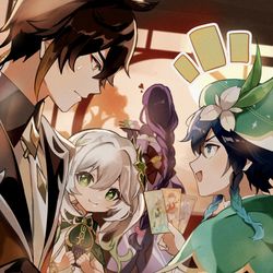 This is a pixiv picture whose title is 七神の七聖召喚.