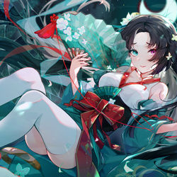 This is a pixiv picture whose title is 月見草.