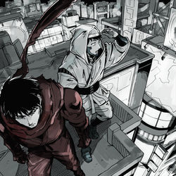 This is a pixiv picture whose title is 赤銀黒まとめ6.