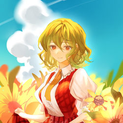 This is a pixiv picture whose title is 花.