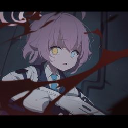 This is a pixiv picture whose title is 悪夢.