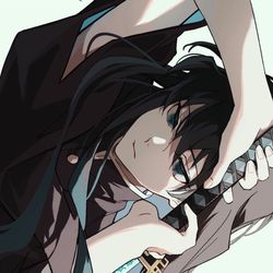 This is a pixiv picture whose title is 無一郎の"無"は"無限"の"無".