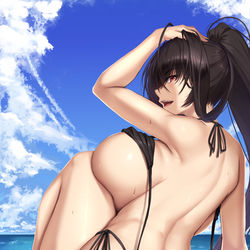 This is a pixiv picture whose title is リハビリ乳尻.