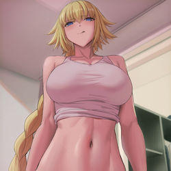 This is a pixiv picture whose title is jeanne!?.