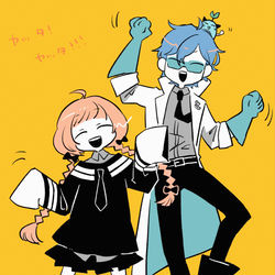 This is a pixiv picture whose title is 七次元生徒会いくつか.