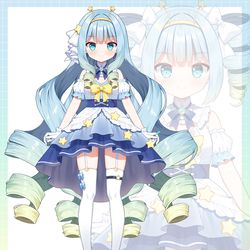 This is a pixiv picture whose title is 【VTuber】Jelly Hoshiumi.