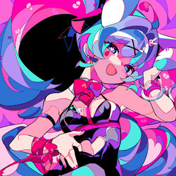 This is a pixiv picture whose title is ラビットホール.