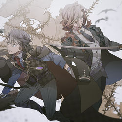This is a pixiv picture whose title is 狩猟本能.
