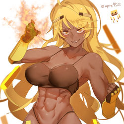 This is a pixiv picture whose title is ブレイズ.