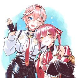 This is a pixiv picture whose title is たかマリ.