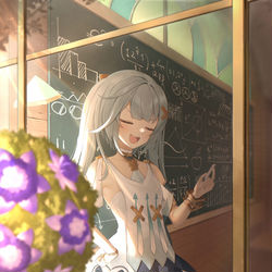 This is a pixiv picture whose title is 原神.