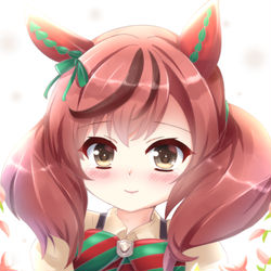 This is a pixiv picture whose title is ナイスネイチャ ありがとう.