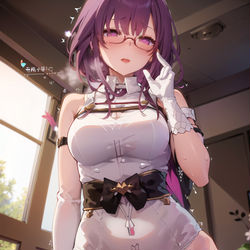 This is a pixiv picture whose title is Your private teacher Kafka.