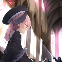 This is a pixiv picture whose title is 正義実現委員会　下江コハル.