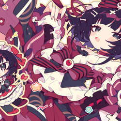 This is a pixiv picture whose title is ♡.