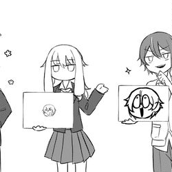 This is a pixiv picture whose title is 神高生徒が天馬司の似顔絵を描いてみた.