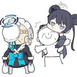This is a pixiv picture whose title is 修羅場.