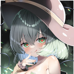 This is a pixiv picture whose title is 何か企んでそうなこいしちゃん.