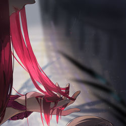 This is a pixiv picture whose title is 红色.