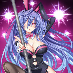This is a pixiv picture whose title is Iris Heart bunny.