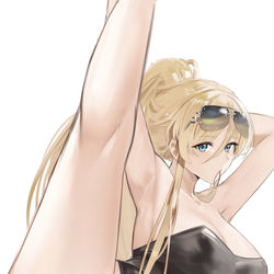 This is a pixiv picture whose title is Bismarck Zwei - Swimsuit.