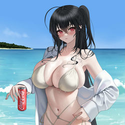 This is a pixiv picture whose title is 大鳳 白浜のデイドリーム.