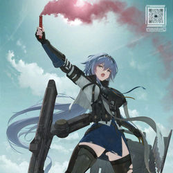 This is a pixiv picture whose title is DP-12 "smoke candle".