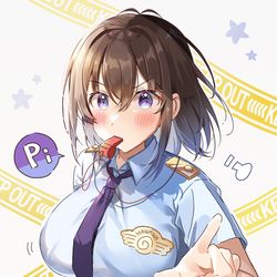 This is a pixiv picture whose title is はわわポリスに取り締まられたい.